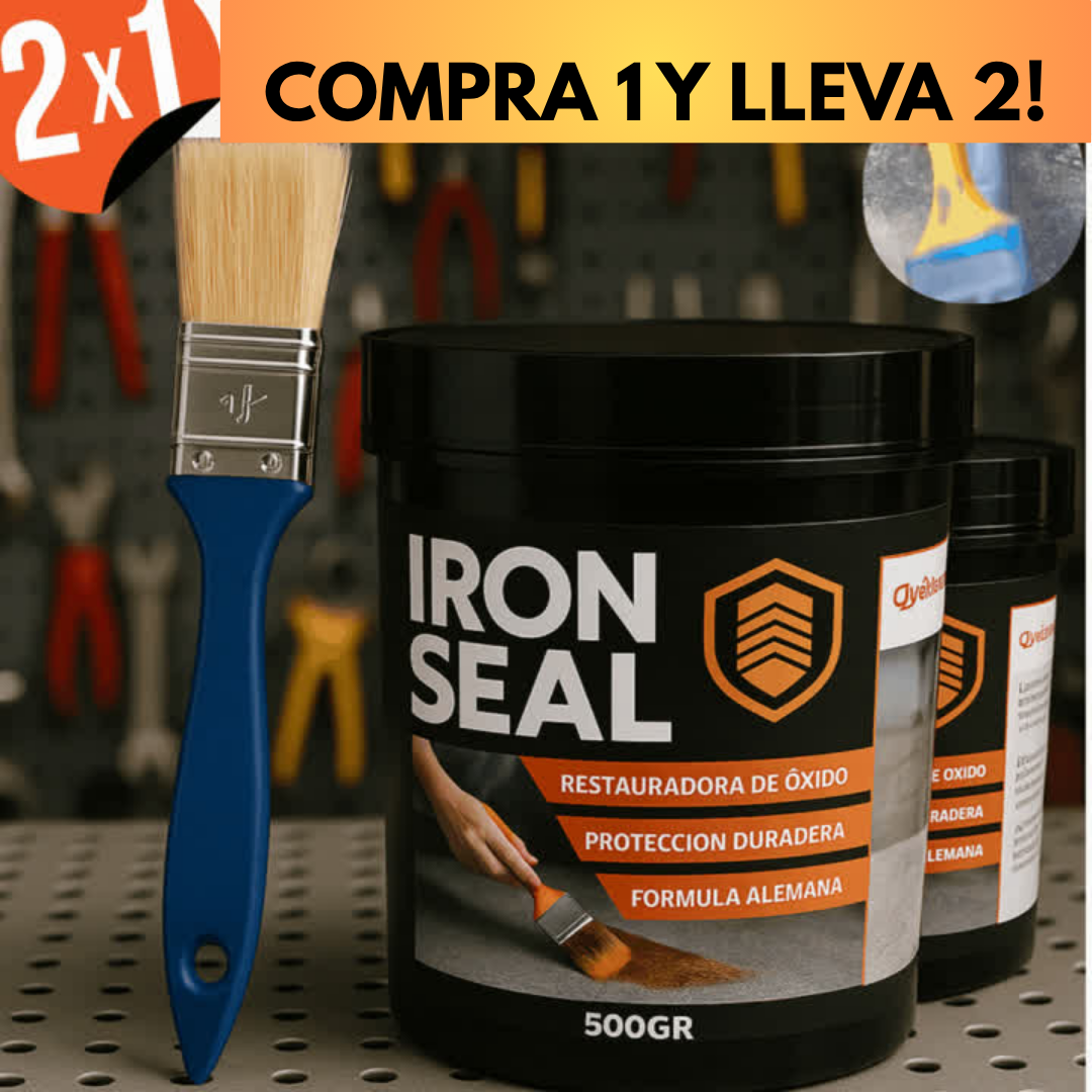 COMPRE 1 Y LLEVE 2 - IRON SEAL® - Protección Anticorrosiva Definitiva