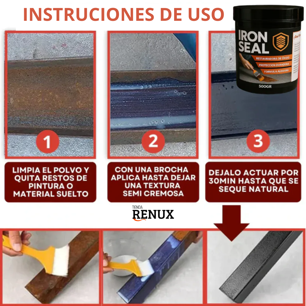 COMPRE 1 Y LLEVE 2 - IRON SEAL® - Protección Anticorrosiva Definitiva