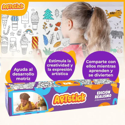Super Rollo Art Stick™ – [Solo Hoy con COMPRA 1 Y LLEVA 2🎁]