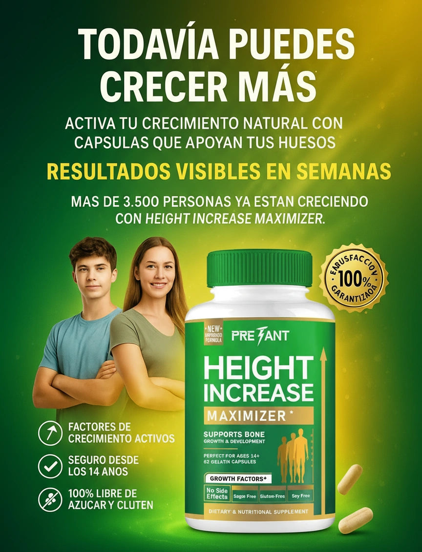 Pretant Height Increase Maximizer OFERTA LIMITADA!
